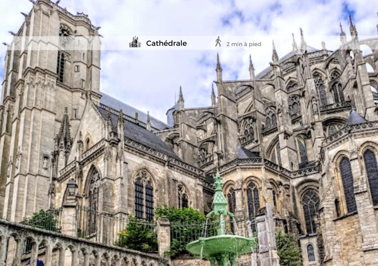 Апартаменти Le Cosy-Chic, 2 Min A Pied Cathedrale , Jacobins Ле-Ман Екстер'єр фото